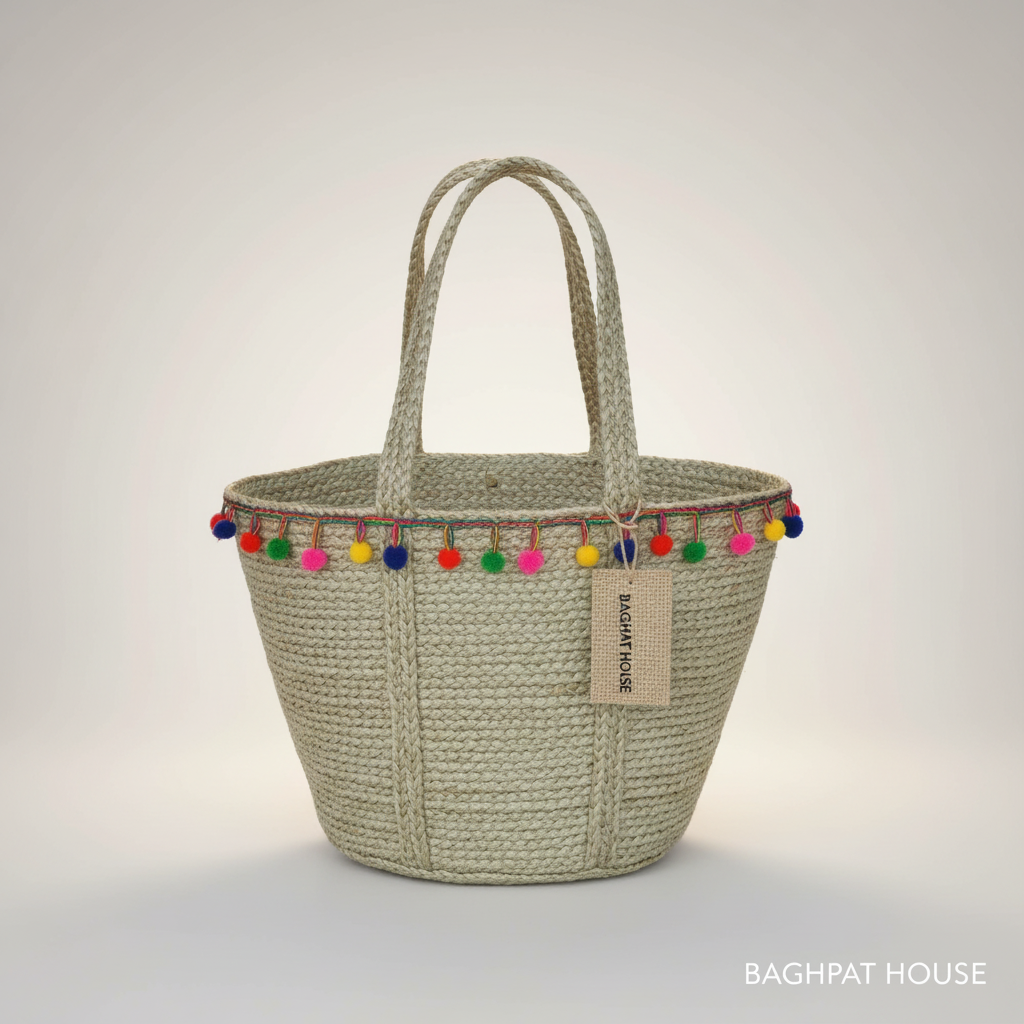 Spoleto Jute Tote — primary