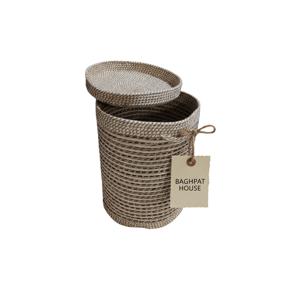Cortona Jute Basket — view 1