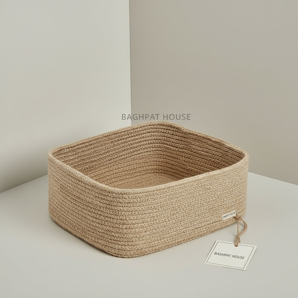 Perugia Jute Basket — primary