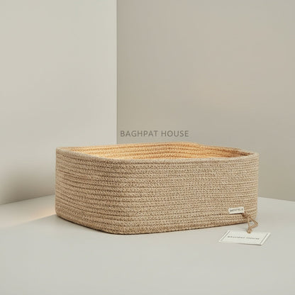 Perugia Jute Basket — view 1