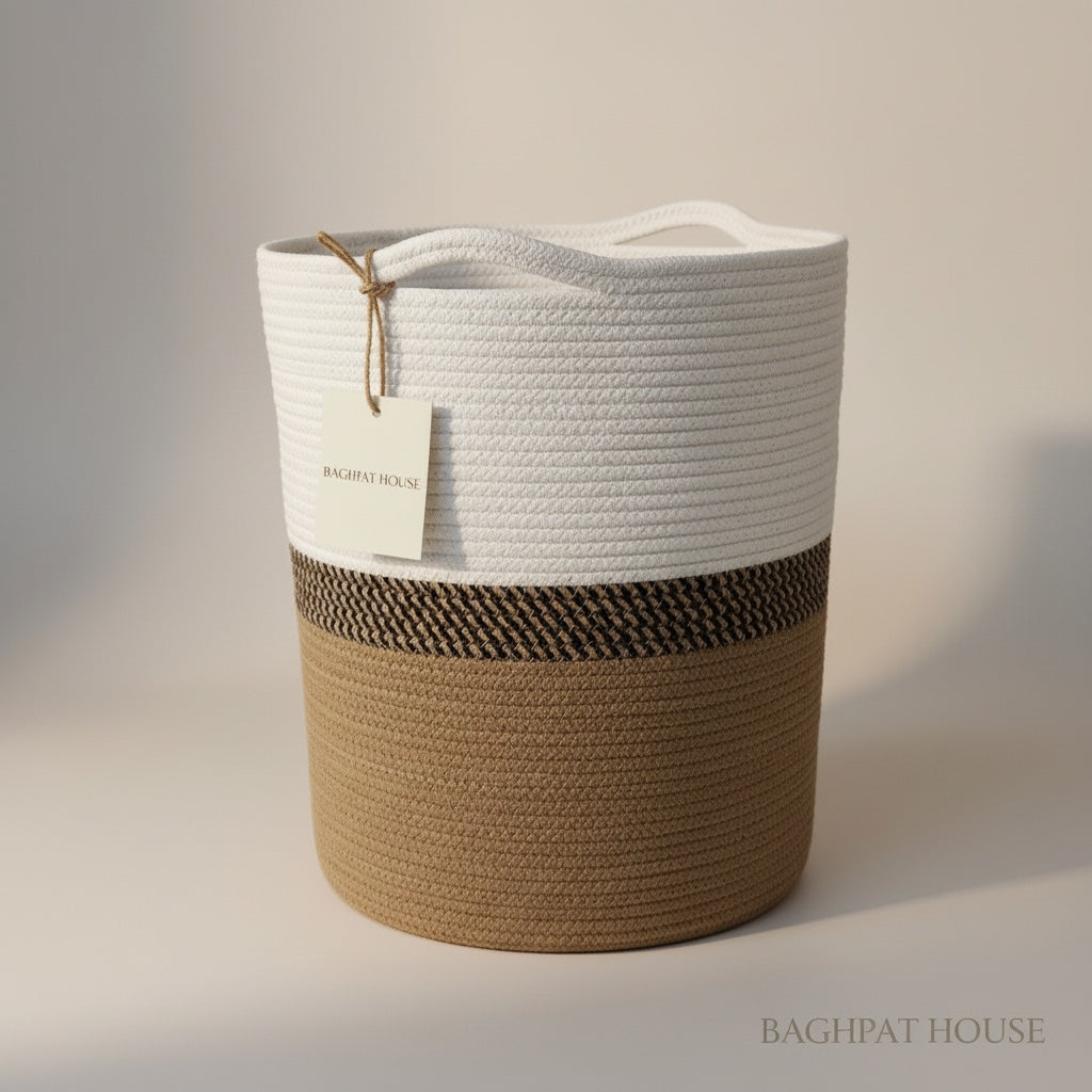 Nafplio Jute Basket — view 1