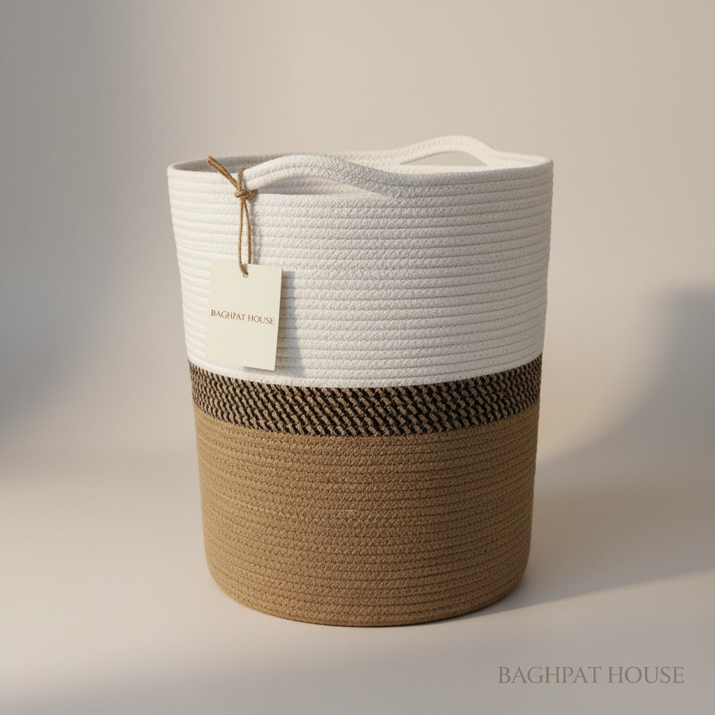 Nafplio Jute Basket — view 2