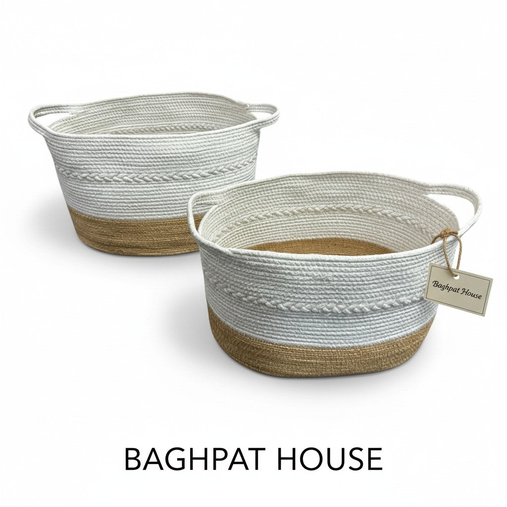 Delphi Jute Basket — view 1